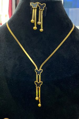 Drop Butterfly Necklace